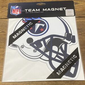 8 Inch NFL Tennessee Titans Auto Helmet Magnet Logo Fremont Die Car Truck Team